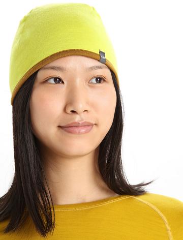 Women's Icebreaker Unisex Merino Pocket Beanie Hats Shine / Clove | CA 1462PJJQ